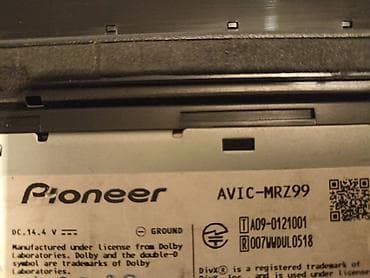 mpv мпв: Pioneer Carrozzeria AVIC-MRZ99. Привозная из Японии. Блютуз. DVD. AUX — 2