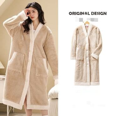 женские махровые халаты больших размеров: Халат, Плюш, Китай, 2XL — 1