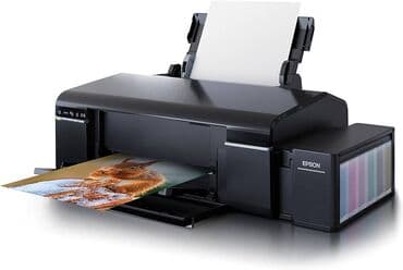 принтера: Epson L805 Цветной принтер. Wi Fi печать с телефона. Фабрика печати — 1