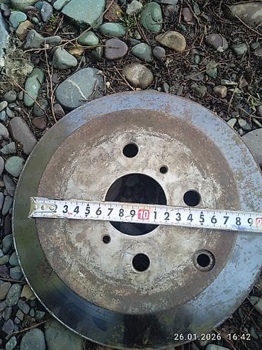 радиатор тайота виш: Предний тормозной диск Toyota 2002 г., Б/у, Оригинал, Япония — 4