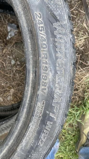 Диски: Шины 245 / 40 / R 19, Лето, Б/у, Пара, Легковые, Корея, Kumho — 2