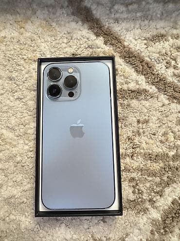mac 2015: IPhone 13 Pro, Б/у, 256 ГБ, Голубой, Коробка, 74 % — 5