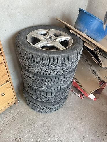 Дөңгөлөктөр монтажда R 16, Кыш, Комплект, Жеңил унаалар, Куйма, тешиктери - 5 — 1