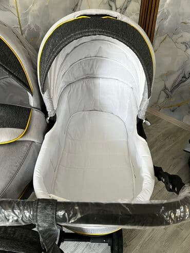 купить прогулочную коляску недорого: Коляска, цвет - Серебристый, Новый — 8