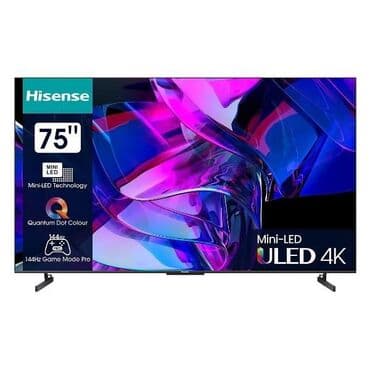 телевизоры hisense бишкек: Телевизоры75" LED SMART Телевизор Hisense 75U7KQ, 3840x2160 4K UHD — 3