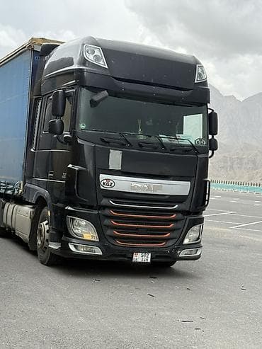 Тягач, DAF, 2015 г., Тентованный