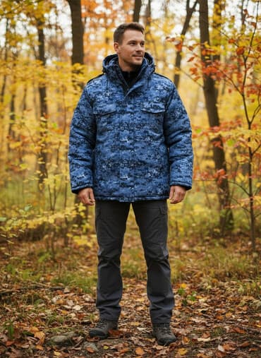 tech fleese: Пуховик, Короткая модель, Made in KG, С капюшоном, Все размеры — 1