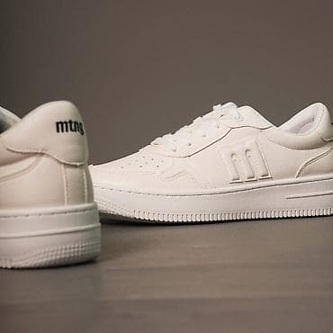 slim patch: Кроссовки mtng белого цвета - Классический низкий силуэт с шнуровкой - — 2