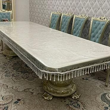 Башка текстиль: Элегантные скатерти и прозрачные накидки с декоративной каймой и — 7