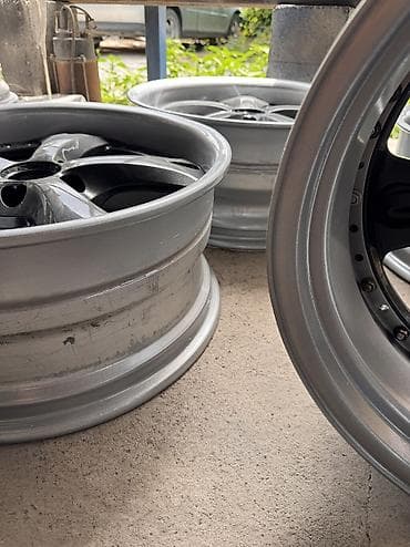 bbs rs: Литые Диски R 18 Work, Комплект, отверстий - 5, Б/у — 5