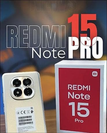 Redmi, Redmi Note 15 Pro, Новый, 256 ГБ, цвет - Золотой at lalafo.kg Redmi, Redmi Note 15 Pro, Новый, 256 ГБ, цвет - Золотой