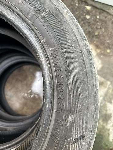 колеса 185 60 r15: Шины 185 / 60 / R 15, Лето, Б/у, Комплект, Легковые, Япония, Yokohama — 1