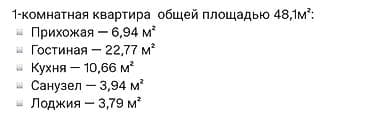 никах кж: 1 комната, 48 м², 108 серия, 4 этаж, Готовая ПСО (под самоотделку) — 4
