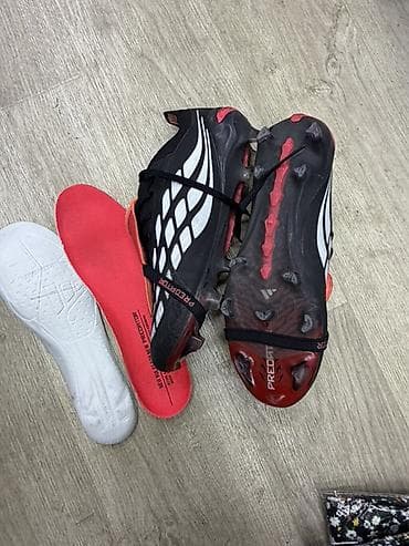 nike react: Футбольные бутсы Adidas Predator (FG) Размер :41 Черно Красные Одел — 2
