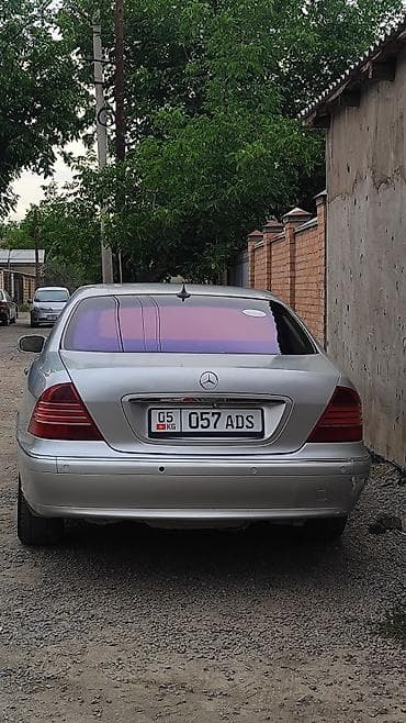 srs: Mercedes-Benz S-Class: 2000 г., 3.2 л, Автомат, Бензин, Седан — 4