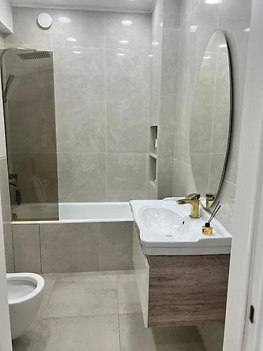 Батирлер: 3 бөлмө, 100 м², Асанбай мкр Элитка, 4 кабат, Евро оңдоо — 8