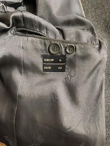 багарда мужская одежда: Мужской пиджак BU CARDO - Цвет: темно‑серый, ненавязчивая — 3