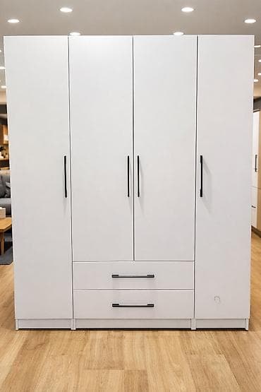 вешалк: Шкаф для одежды, Новый, Прямой, ЛДСП — 5