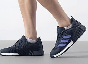 Жеке буюмдар: Эркектердин кроссовкасы, 41, Adidas, Жаңы, түсү - Боз, Акысыз жеткирүү — 2