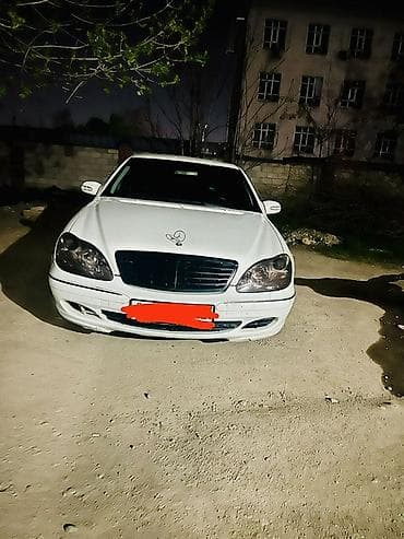 топливный бак мерседес 124: Mercedes-Benz S-Class: 2003 г., 3.7 л, Автомат, Бензин, Седан — 1