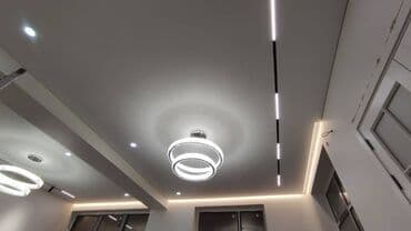 Дизайн, проектирование: Натяжной потолок Глянцевое, Матовое, 3D потолки Гарантия, Бесплатная консультация, Бесплатный замер — 4