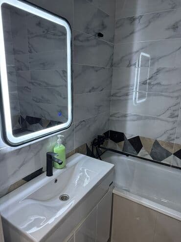 почасовая квартира ош: 1 комната, Круглосуточное заселение, Кондиционер, Бытовая техника — 3