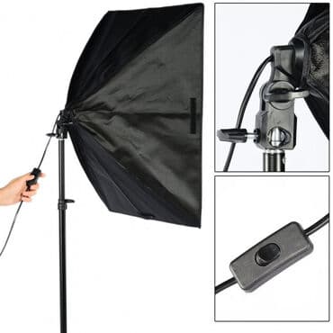 свет для студии: Студийный комплект "BobbyStudio Light" 50x70 (2шт) + Умная Лампа 150w — 2