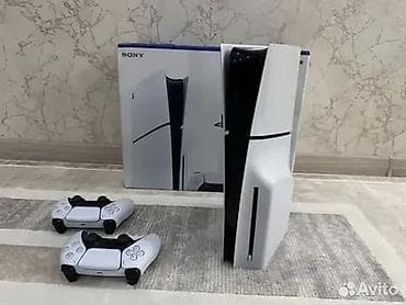 playstation ps: PS5slim дисководом в отличном состоянии 1tb память 3-4месяца в — 1