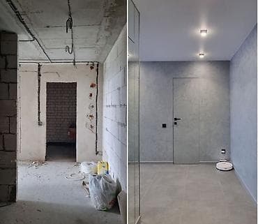 съёмные квартиры в бишкеке: Современные ванные комнаты под ключ — Дизайн: минимализм и лофт — 7