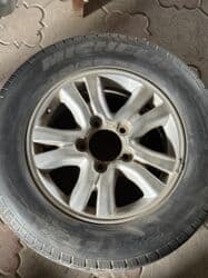 диски от опеля на ваз: Колеса в сборе 275 / 60 / R 18, Всесезонная, Б/у, Запаска, Внедорожные (АТ/МТ), Литые, отверстий - 5 — 1
