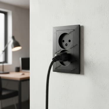 настенные тарелки: Розетка, Встроенные, 2 гнезда — 1