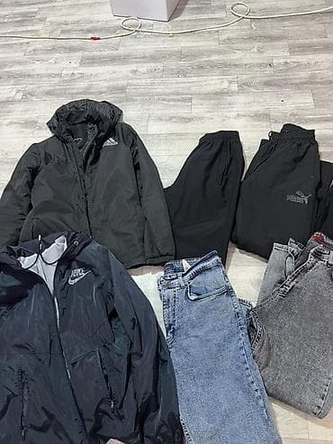 обмен одежды: Мужской комплект одежды (бренды Nike, Adidas, Puma, Levi’s) Состав: - — 3
