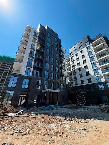8: 1 комната, 62 м², Орто-Сай с. Элитка, 9 этаж, ПСО (под самоотделку) — 2