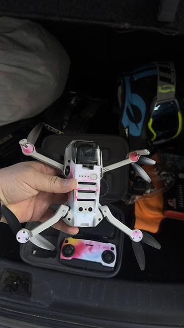 экшен: Квадрокоптер DJI Mini (линейка Mini) с индивидуальным ярким виниловым — 2
