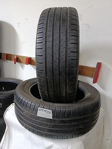 camry 2020: Шины 215 / 55 / R 17, Лето, Б/у, Пара, Легковые, Continental — 4