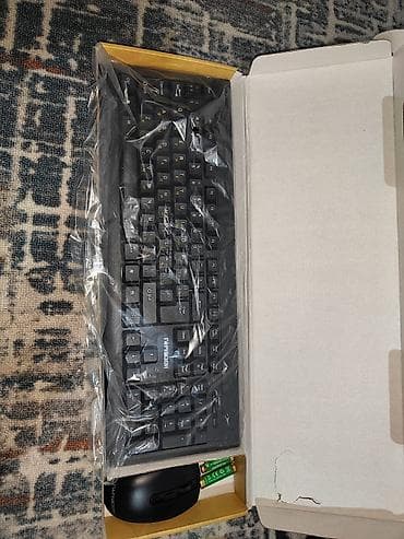 беспроводная мышь и клавиатура: Клавиатура, Размер: 100% — 1