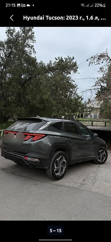 Унаа сатуу: Hyundai Tucson: 2023 г., 1.6 л, Автомат, Бензин, Кроссовер — 3