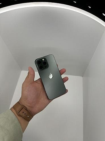 fold 3: IPhone 13 Pro, Б/у, 256 ГБ, Alpine Green, Защитное стекло, В рассрочку, 100 % — 1