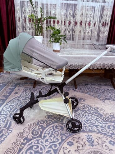 Коляска, цвет - Серебристый, Новый at lalafo.kg Коляска, цвет - Серебристый, Новый