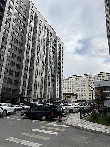 качан: 1 бөлмө, 46 м², 8 кабат, Жаңы ремонт — 10