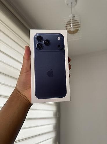 IPhone 17 Pro Max, Новый, Blue Titanium, 100 %