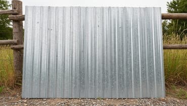 листы для крыши: Профнастил (гофрированный металлический лист) - Материал — 1