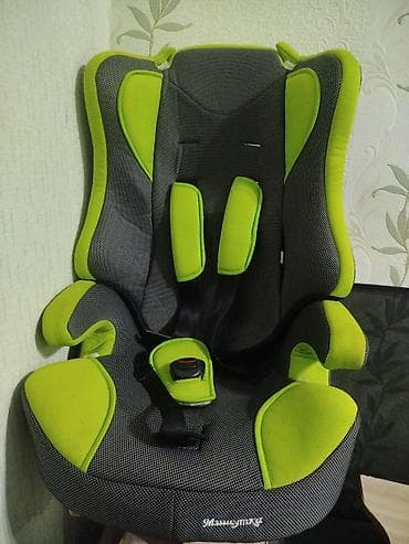 балдарга машина: Автокресло, түсү - Жашыл, Колдонулган — 1