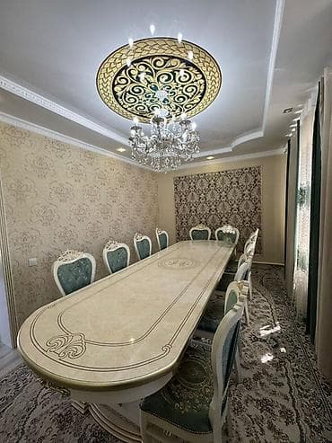 dinner table: Стол и стул для зала, цвет - Бежевый — 2