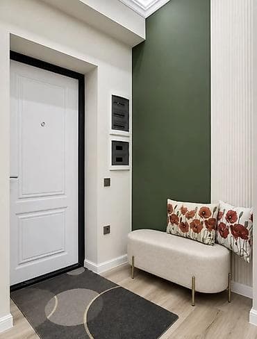 Недвижимость: 2 комнаты, 76 м², Асанбай мкр Элитка, 13 этаж, Дизайнерский ремонт — 8