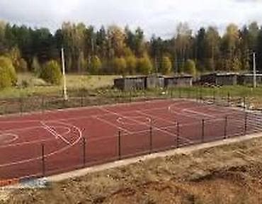 купить футбольный газон: Резиновый покрытия Многофункциональная спортивная площадка под ключ - — 3