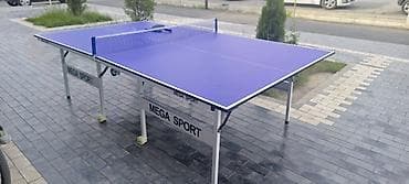 шашки игра: Новый. Настольные теннисный стол MEGA SPORT - Полноразмерный игровой — 2