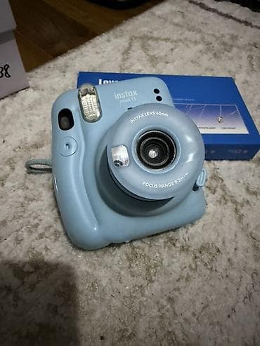 3100 nikon: Fujifilm Instax mini 11, цвет Sky Blue — компактная камера — 1