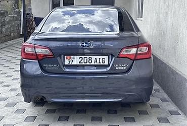 lexus 2010: Subaru Legacy: 2017 г., 2.5 л, Вариатор, Бензин, Седан — 8