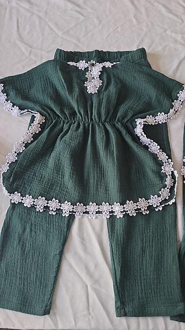 летный красовка: Комплект, цвет - Зеленый — 2